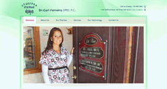 Desktop Screenshot of carlferreiradmd.com