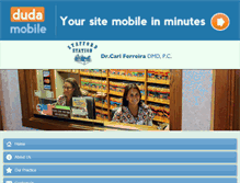 Tablet Screenshot of carlferreiradmd.com